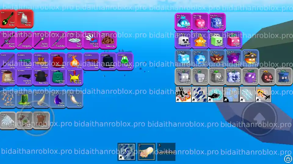 Thông tin tài khoản Blox Fruits: SoulGuitar-11180