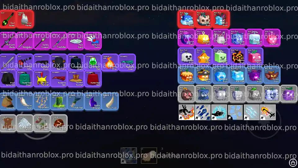 Thông tin tài khoản Blox Fruits: SoulGuitar-11699