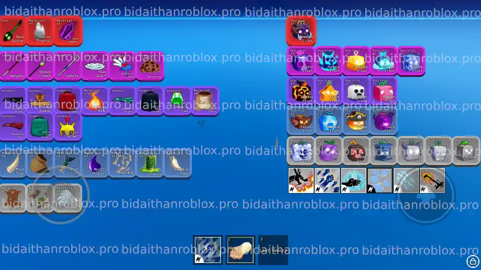 Thông tin tài khoản Blox Fruits: SoulGuitar-11950