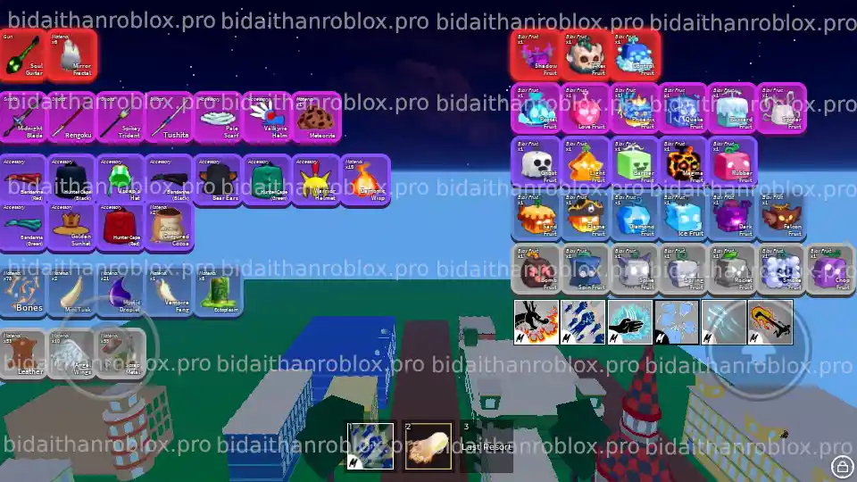 Thông tin tài khoản Blox Fruits: SoulGuitar-12062