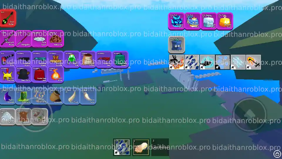 Thông tin tài khoản Blox Fruits: SoulGuitar-12067