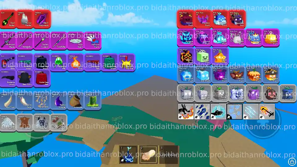 Thông tin tài khoản Blox Fruits: SoulGuitar-12069