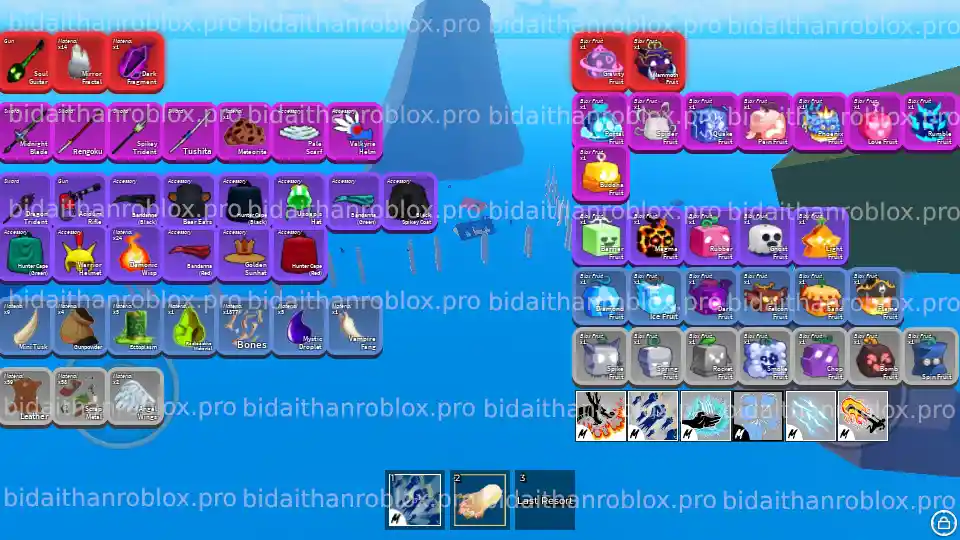 Thông tin tài khoản Blox Fruits: SoulGuitar-12073