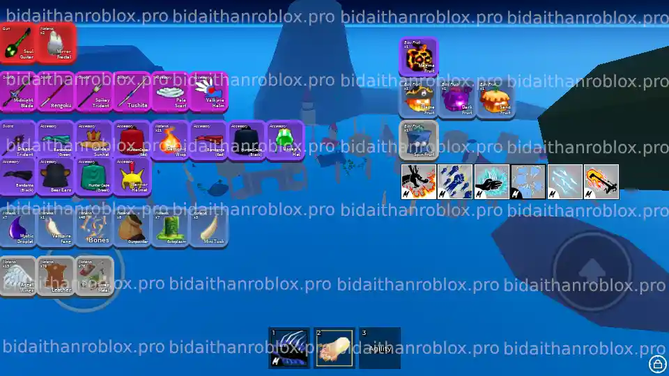 Thông tin tài khoản Blox Fruits: SoulGuitar-12074