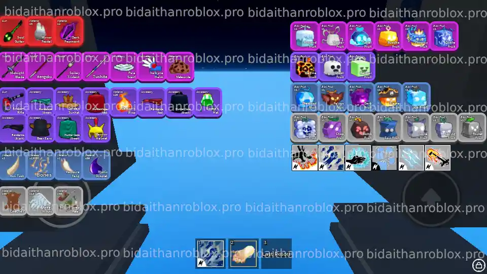 Thông tin tài khoản Blox Fruits: SoulGuitar-12189