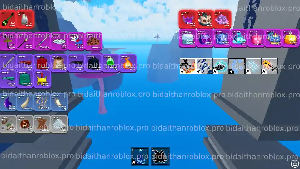 Thông tin tài khoản Blox Fruits: SoulGuitar-12621