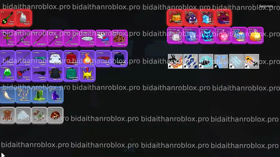 Thông tin tài khoản Blox Fruits: SoulGuitar-12959