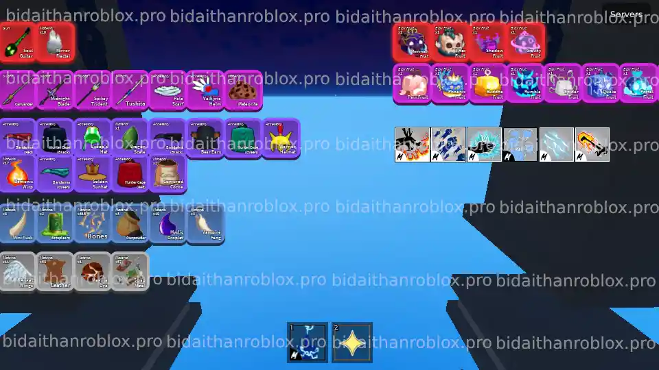 Thông tin tài khoản Blox Fruits: SoulGuitar-12966
