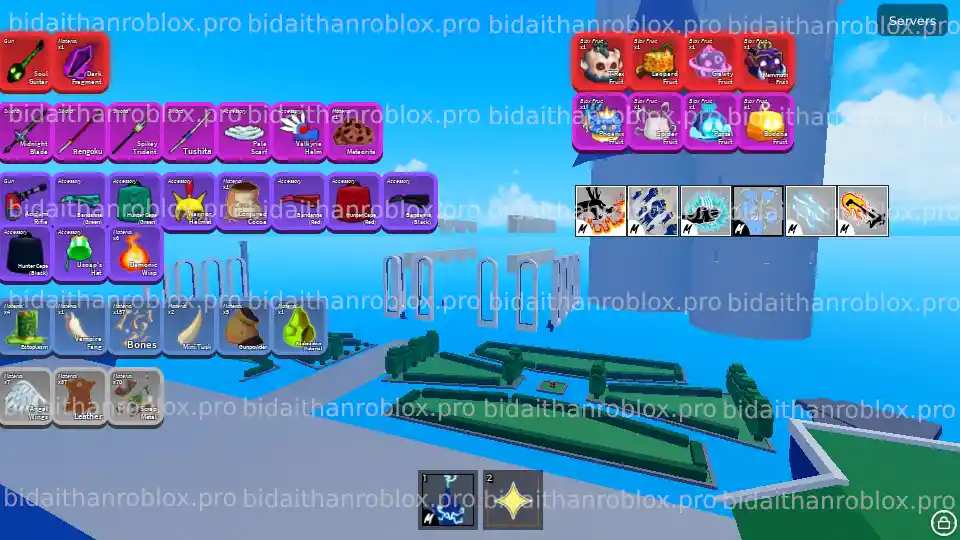 Thông tin tài khoản Blox Fruits: SoulGuitar-12982