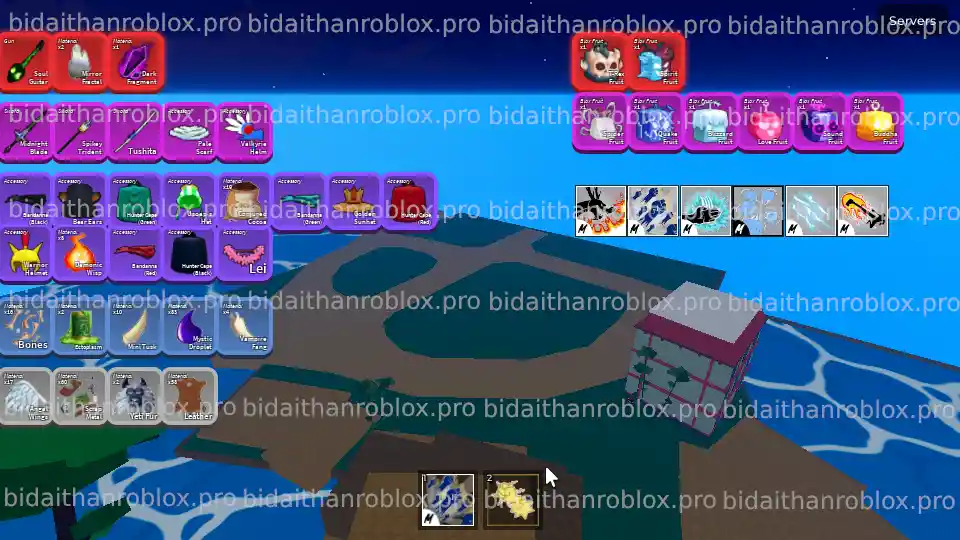 Thông tin tài khoản Blox Fruits: SoulGuitar-12985