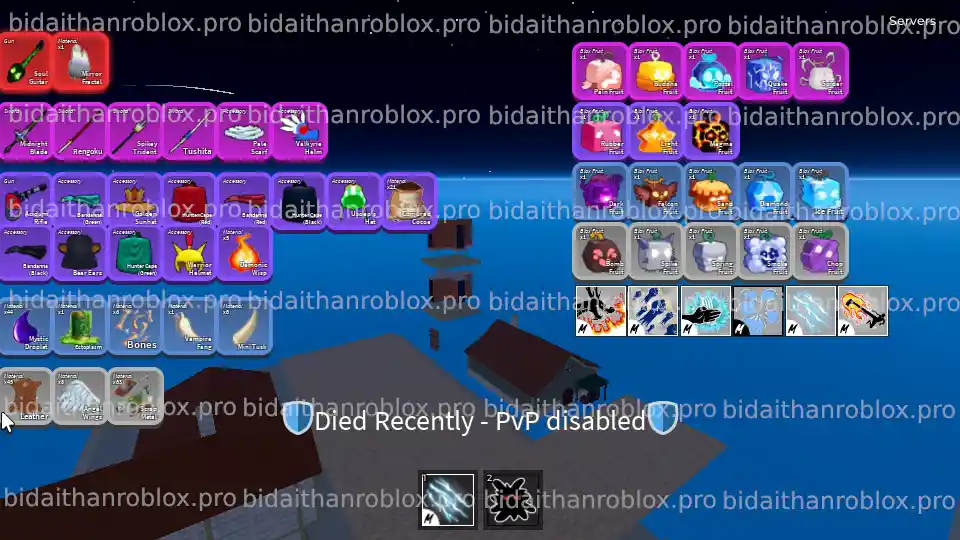 Thông tin tài khoản Blox Fruits: SoulGuitar-13009