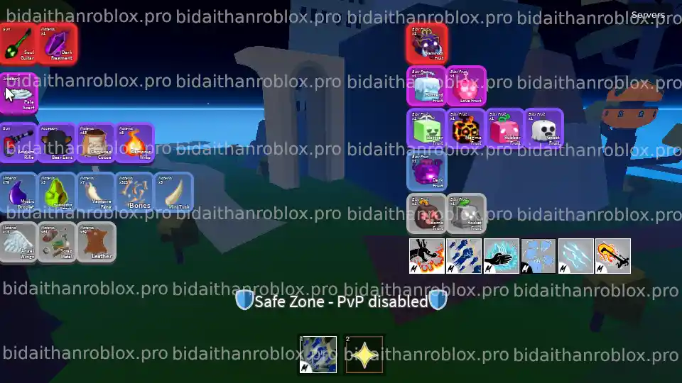 Thông tin tài khoản Blox Fruits: SoulGuitar-13100