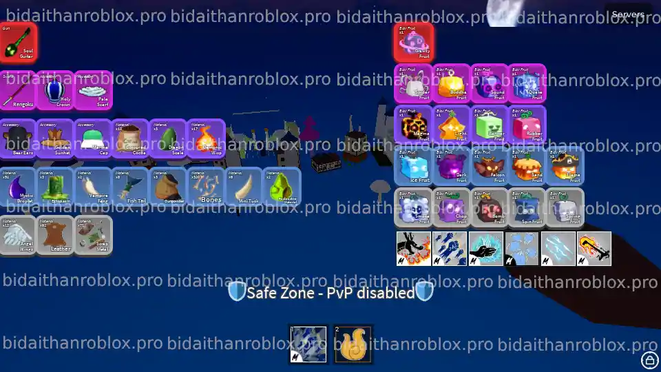 Thông tin tài khoản Blox Fruits: SoulGuitar-14058