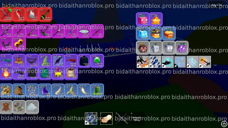 Thông tin tài khoản Blox Fruits: God-MochiV2-15777