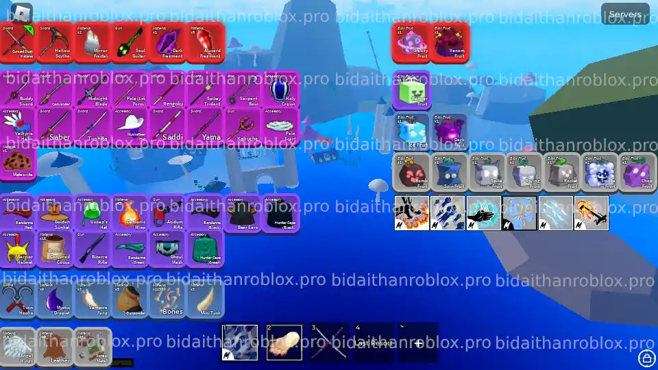 Thông tin tài khoản Blox Fruits: RandomGear-MochiV2-16222
