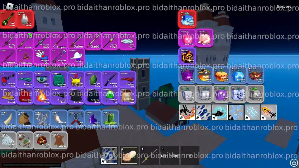 Thông tin tài khoản Blox Fruits: RandomGear-MochiV2-16224