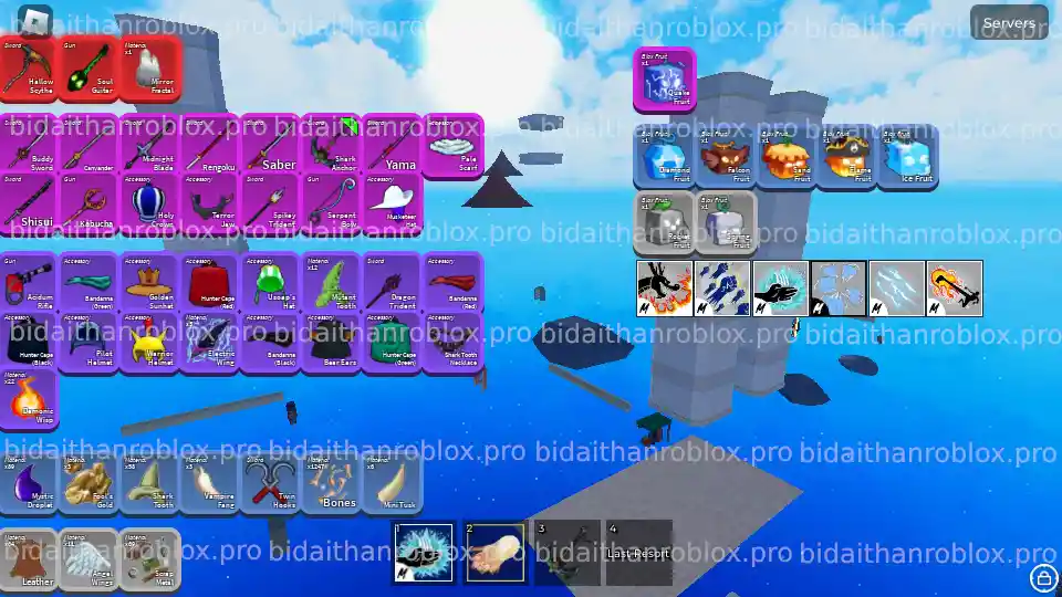 Thông tin tài khoản Blox Fruits: God-MochiV2-16290