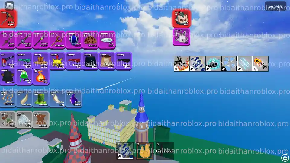 Thông tin tài khoản Blox Fruits: T-rex-18363