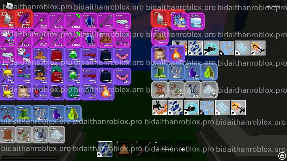 Thông tin tài khoản Blox Fruits: RandomGear-18374