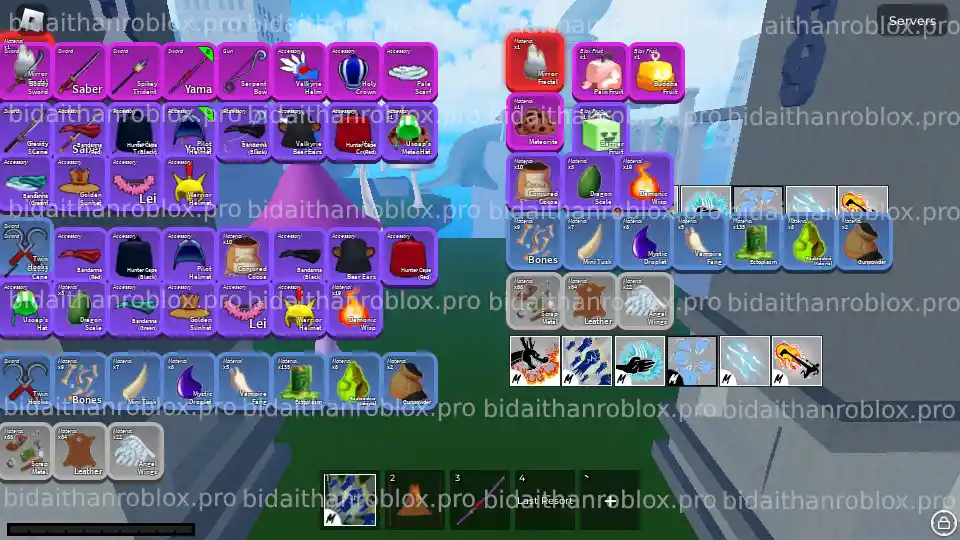 Thông tin tài khoản Blox Fruits: RandomGear-18375