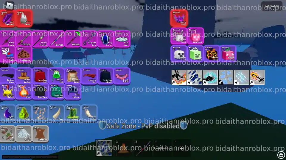 Thông tin tài khoản Blox Fruits: RandomGear-19454