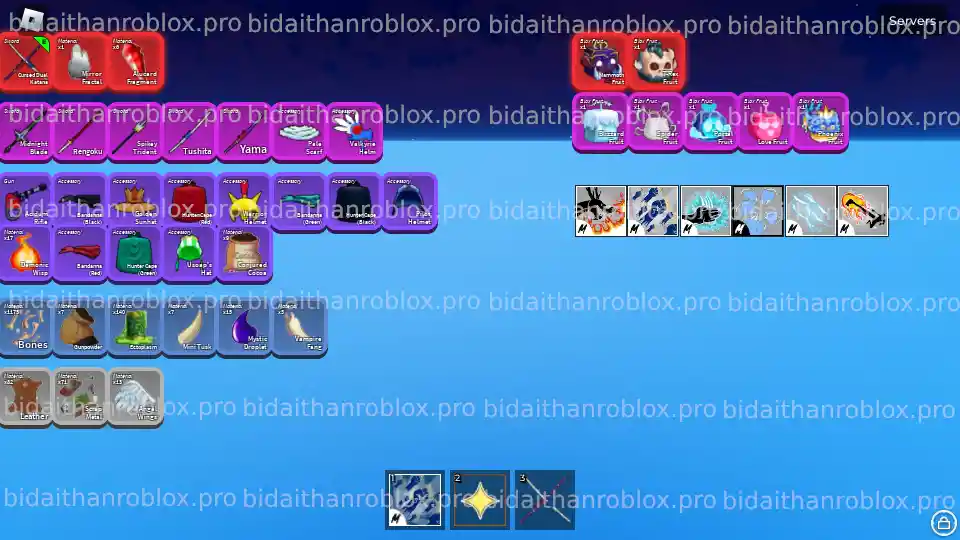 Thông tin tài khoản Blox Fruits: ID-God-CDK-19807