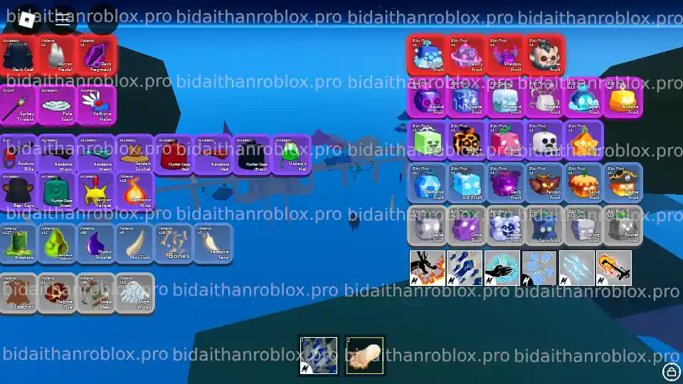 Thông tin tài khoản Blox Fruits: God-MochiV2-20368