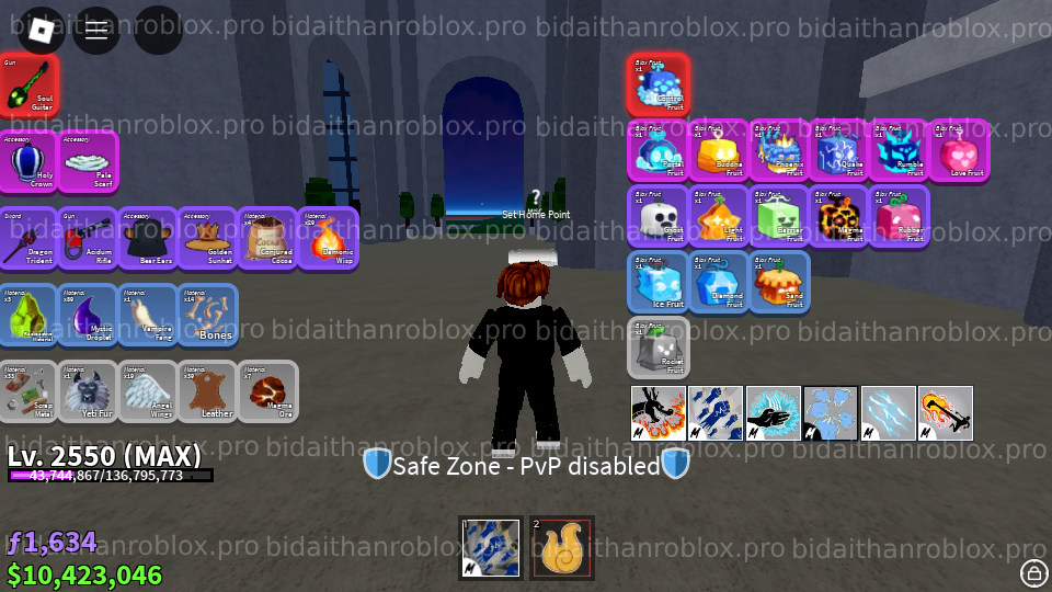 Thông tin tài khoản Blox Fruits: SoulGuitar-20851