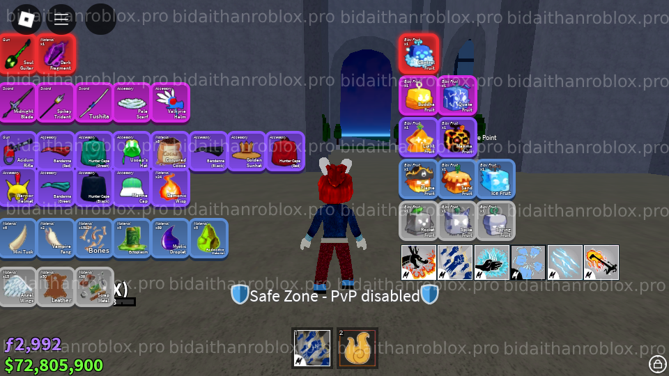 Thông tin tài khoản Blox Fruits: SoulGuitar-20853